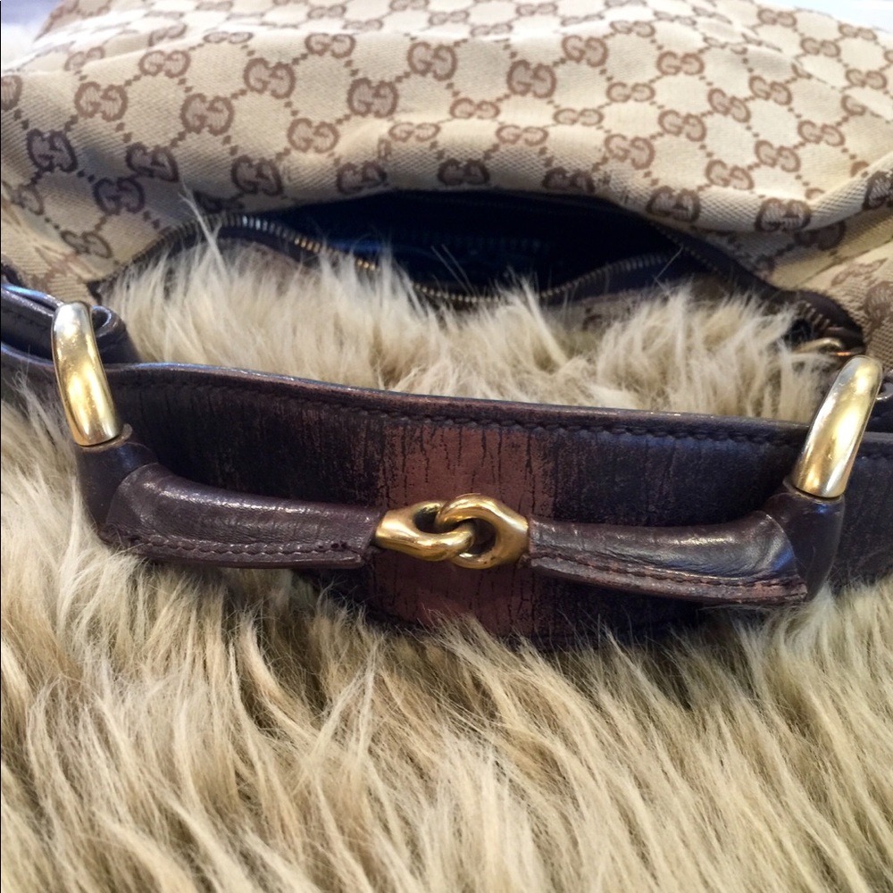 💯 Auth Gucci horsebit hand bag - Picture 3 of 8